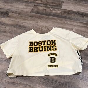 Boston Bruins Cropped T-Shirt